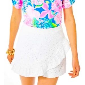 Lilly Pulitzer Faye Ruffle Skort NWT 2